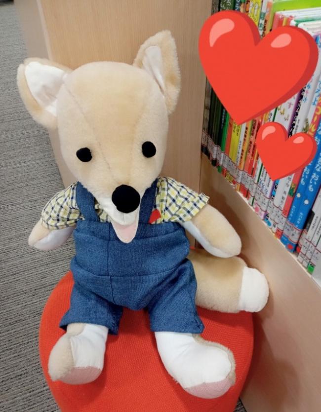 「こんとあき」こんのぬいぐるみ
