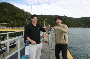 R7年10月25日釣果　地元宮津市の高井さん　アオリイカ24センチ