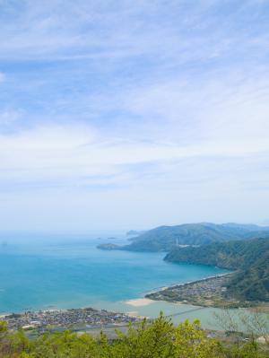 由良ヶ嶽山頂より望む素敵な景色