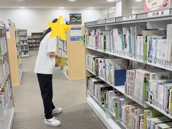 栗田中学校 職場体験①