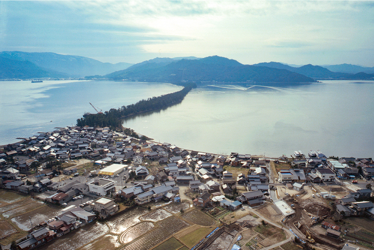 天橋立北側からの写真