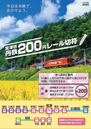200円レールチラシ