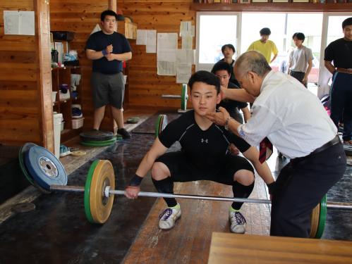 海洋高等学校ウエイトリフティング部