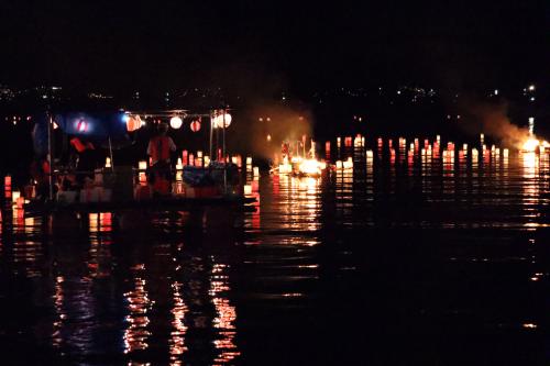 宮津燈籠流し花火大会