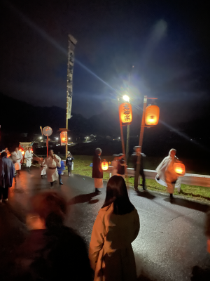 上宮津地区の祭りの様子