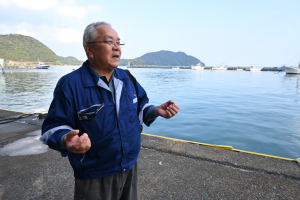 養老がどんなまちか話す橋田さん