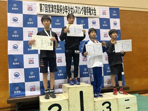 宮津市長杯少年少女レスリング選手権大会