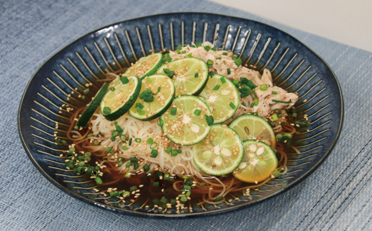 さっぱりすだちそうめん