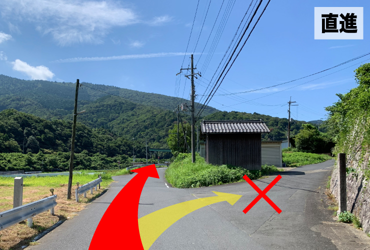 直進