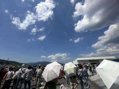 宮津の空にビッグハート