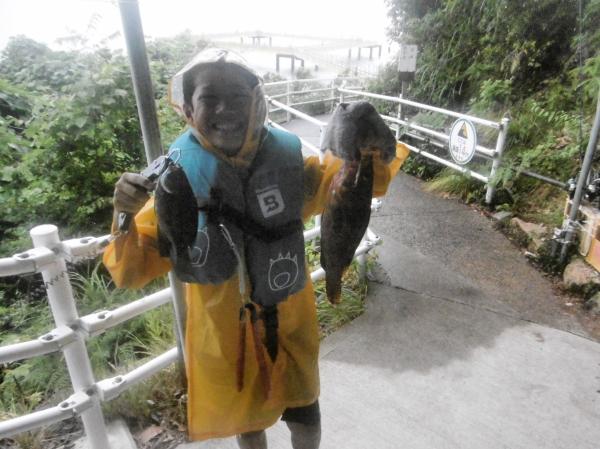 2024年8月25日の宮津市海洋つり場での釣果写真