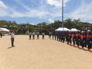 京都府消防操法大会