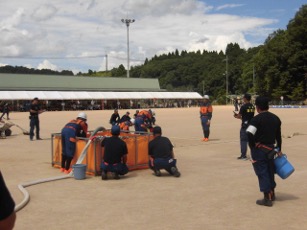 京都府消防操法大会2