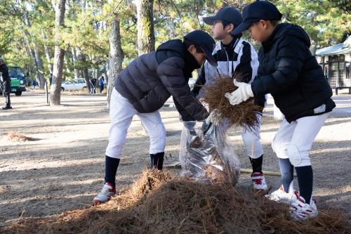 新年を前に大掃除