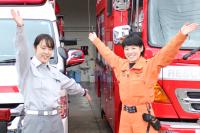 女性消防士