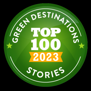 「世界の持続可能な観光地Top100選」ロゴマーク