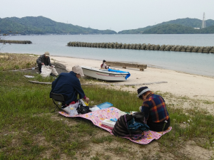 栗田湾スケッチ