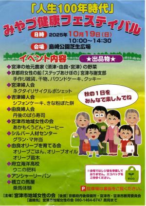健康フェスティバル チラシ