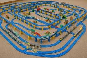 列車のおもちゃ