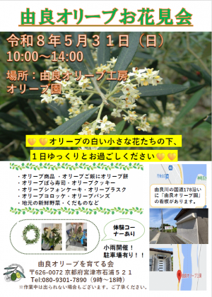 由良オリーブお花見会2026