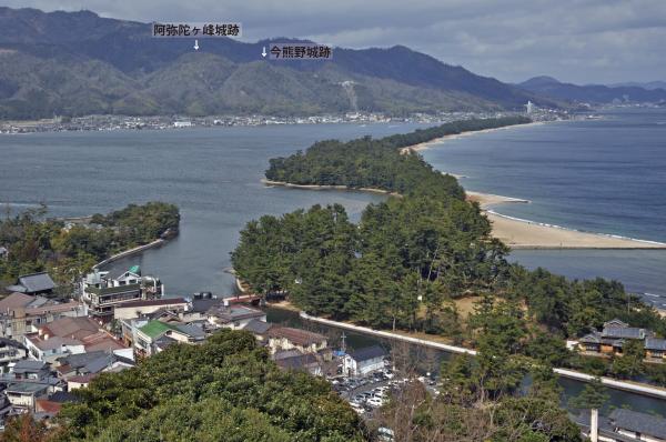 今熊野城と阿弥陀城